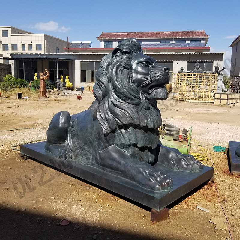 匯豐銅獅子，銅雕塑廠家，歐式銅獅子，銀行銅獅子雕塑